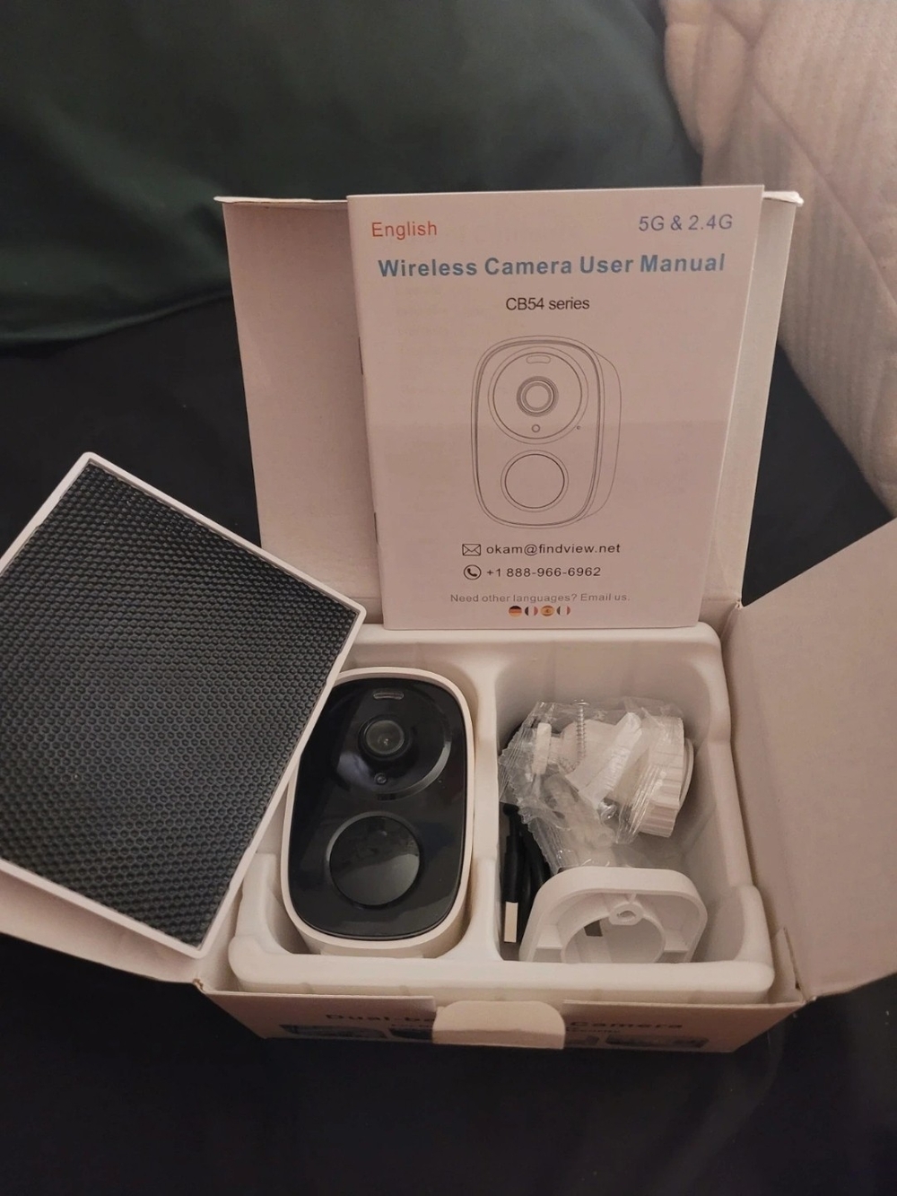 Solar Power Security Camera